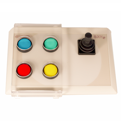 Handikam » Souris adaptées : Joysticks et Trackballs